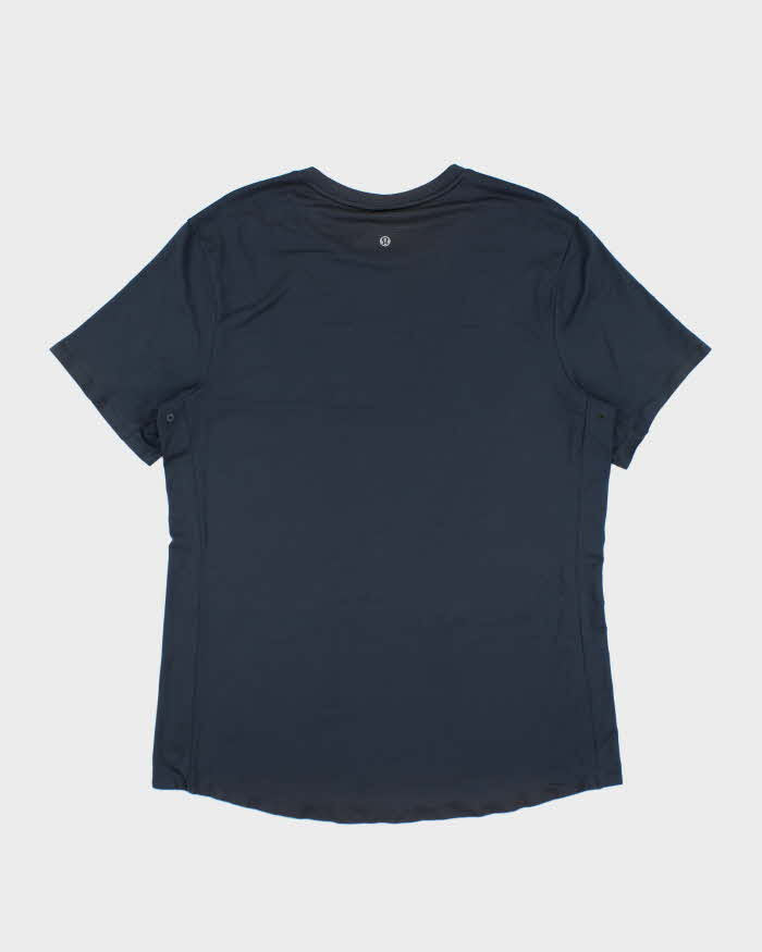 Men's LuluLemon Navy Lightweight Sports T-Shirt - L