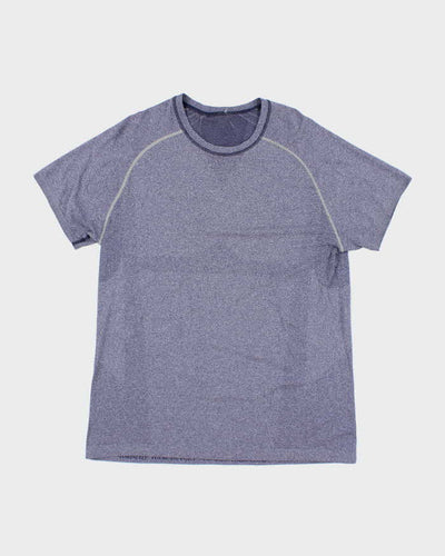 Men's LuluLemon Purple Lightweight Sports T-Shirt - M