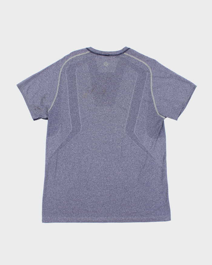 Men's LuluLemon Purple Lightweight Sports T-Shirt - M