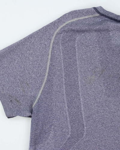 Men's LuluLemon Purple Lightweight Sports T-Shirt - M