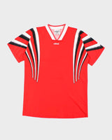 Vintage 90's Adidas Patterned Training Football Shirt - XL