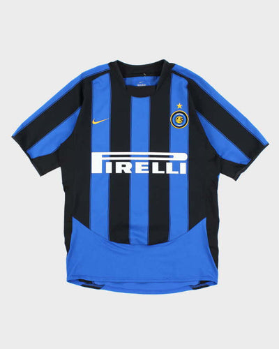 Vintage 2000's Inter Milan FC Home Football Shirt - S