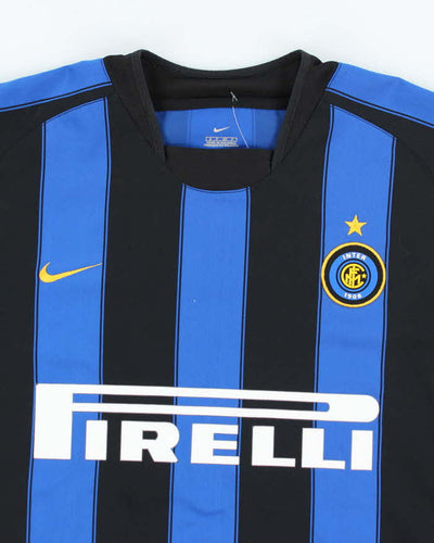 Vintage 2000's Inter Milan FC Home Football Shirt - S