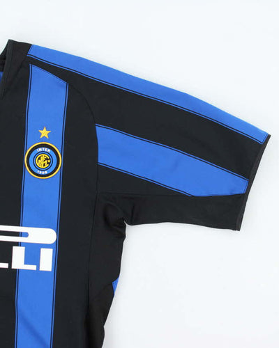 Vintage 2000's Inter Milan FC Home Football Shirt - S