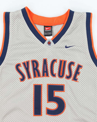 Vintage 90's Nike Syracuse Basketball Jersey - L