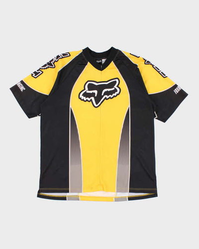 Vintage 2000's Fox Racing Quarter Zip Sports Shirt - XL