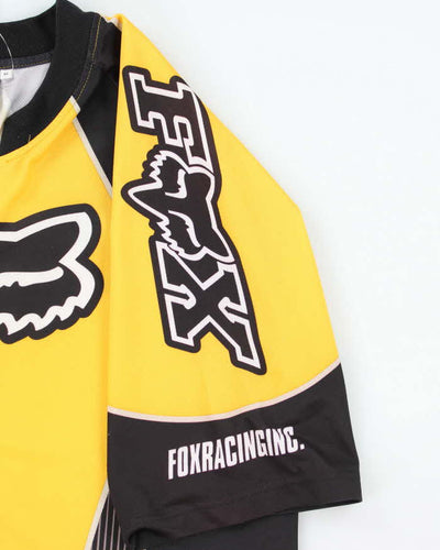 Vintage 2000's Fox Racing Quarter Zip Sports Shirt - XL