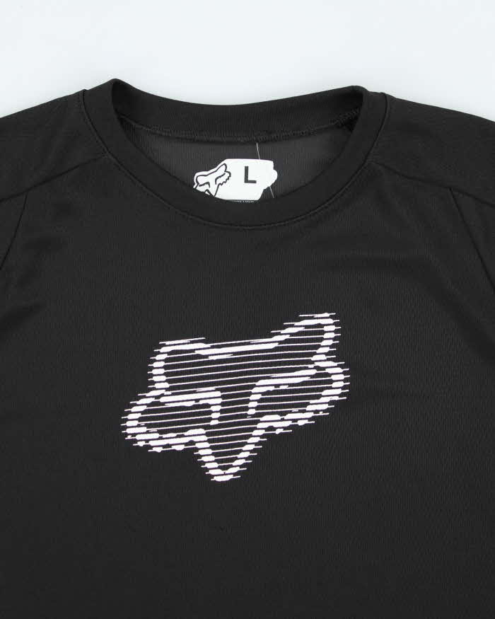 Vintage 2000's Fox Racing Centre Logo Motocross Shirt - L