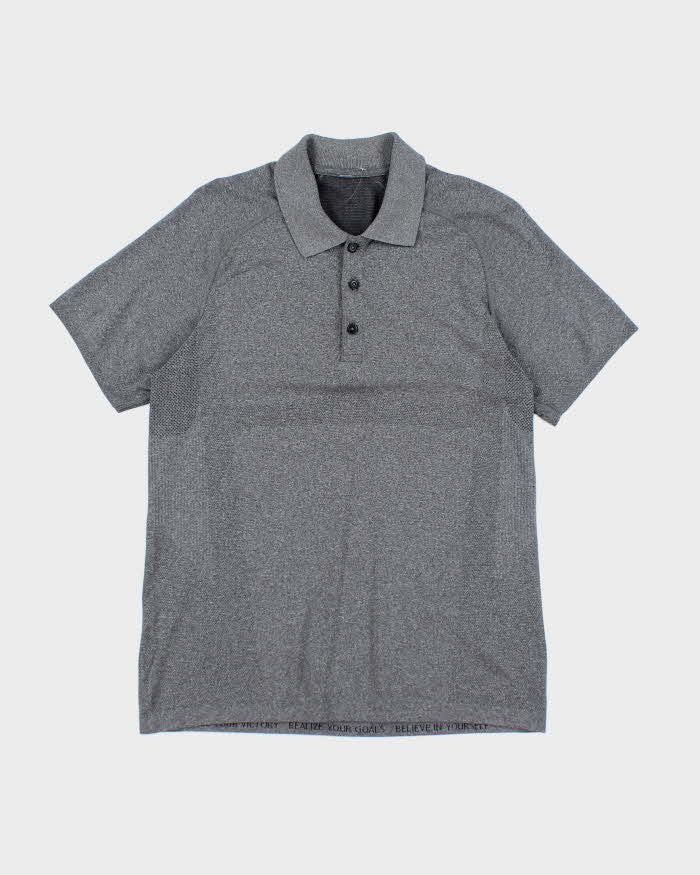 Men's Lululemon Lightweight Long-sleeve Athletic Polo Shirt Shirt - S