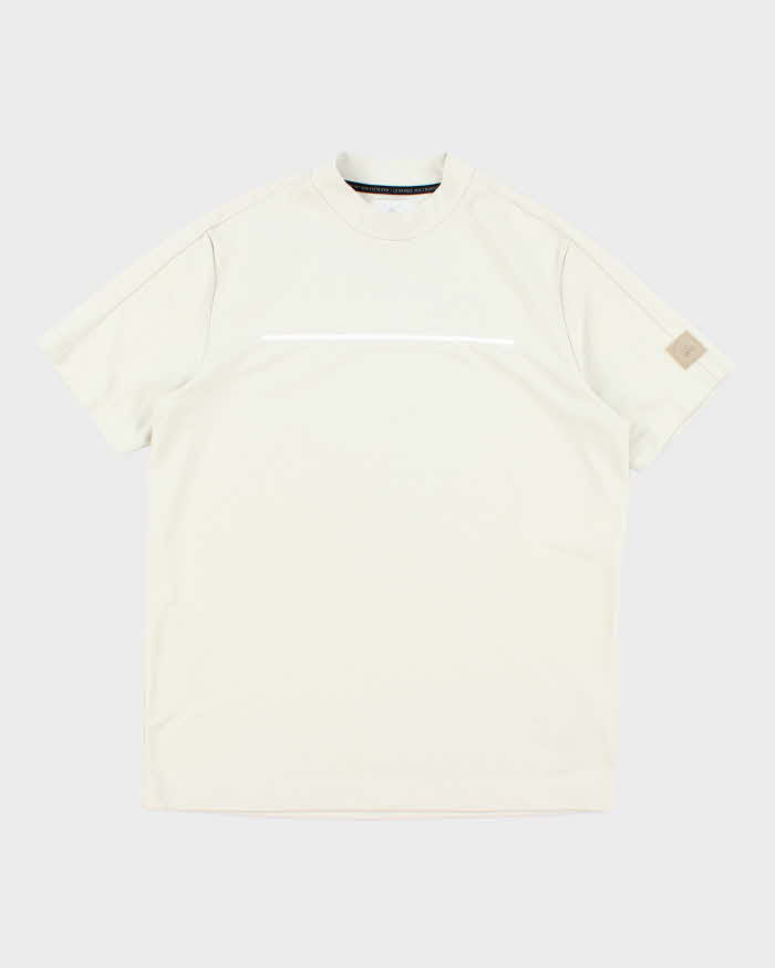 Vintage 2000's Adidas Centre Strip Lightweight T-Shirt - L