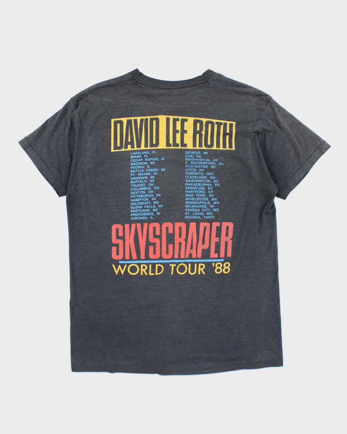 Vintage 80's David Lee Roth Skyscraper Tour T-Shirt - M
