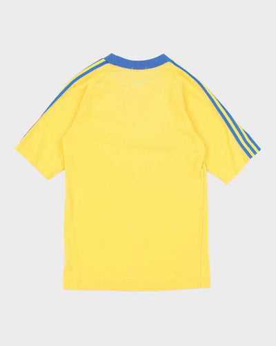 Vintage 80's Adidas Small Logo Three Striped T-Shirt - M