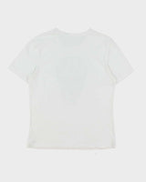 Alexander McQueen White Skull Graphic T-Shirt - M