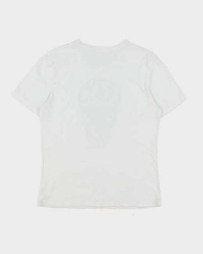 Alexander McQueen White Skull Graphic T-Shirt - M