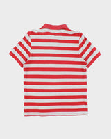 Vintage 2000's Burberry Striped Polo Shirt - M
