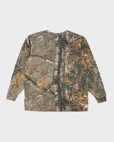 Vintage Carhartt Oversized Heavyweight Real Tree Camo Long-sleeved T-Shirt - XL