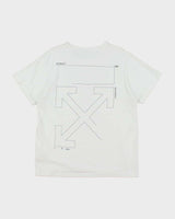 Off White Main Label Big X Print Graphic T-Shirt - L