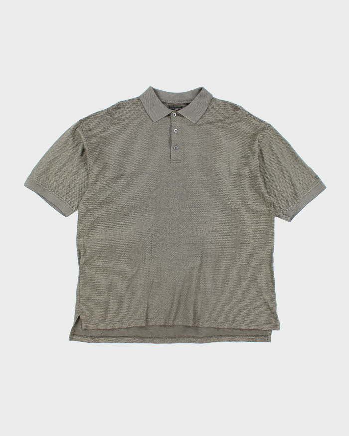 Vintage Izod Green Polo Shirt- XL