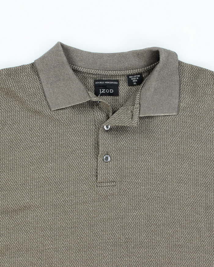 Vintage Izod Green Polo Shirt- XL