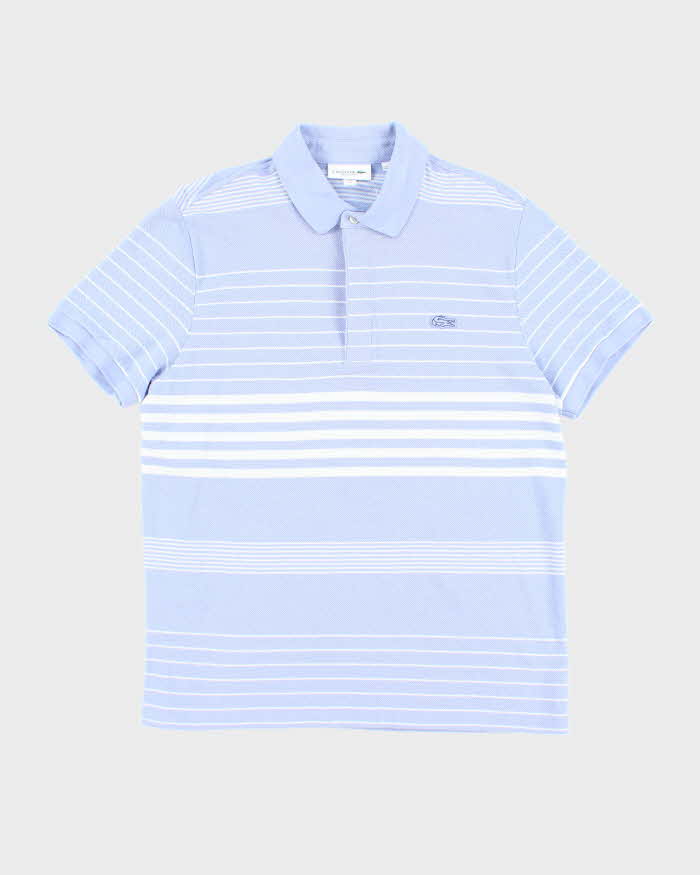 Vintage Lacoste Blue Polo Shirt - M