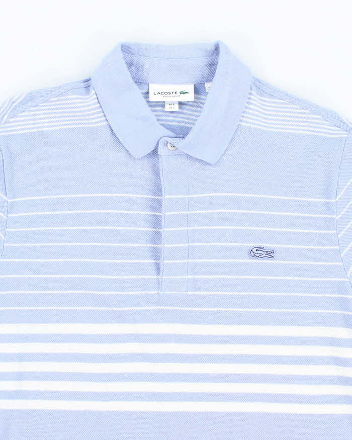 Vintage Lacoste Blue Polo Shirt - M