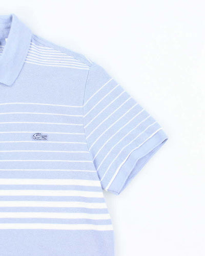 Vintage Lacoste Blue Polo Shirt - M