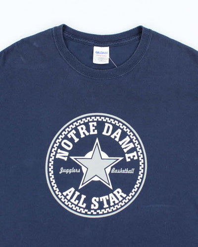 Vintage 00s Notre Dame All Stars T-Shirt - L
