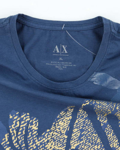 Vintage Y2k 00s Armani Exchange T-Shirt - XL