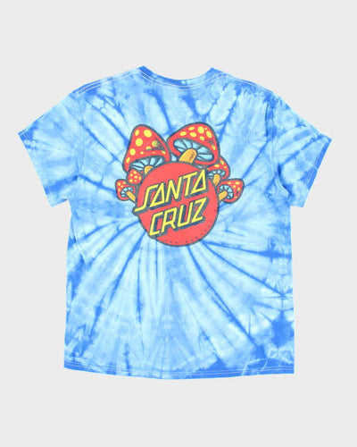 Vintage 00s Santa Cruz Tie Dye T-Shirt - M