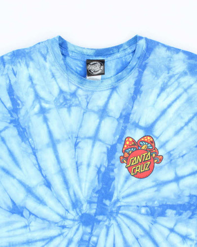Vintage 00s Santa Cruz Tie Dye T-Shirt - M