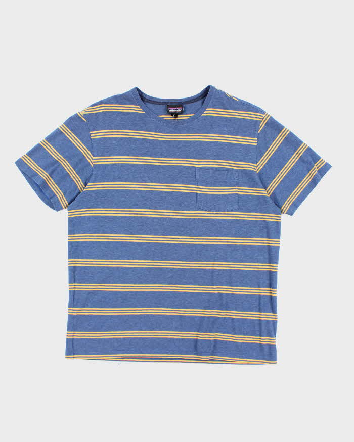 Vintage 00s Patagonia Striped T-Shirt - M