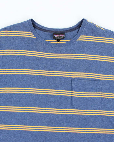 Vintage 00s Patagonia Striped T-Shirt - M