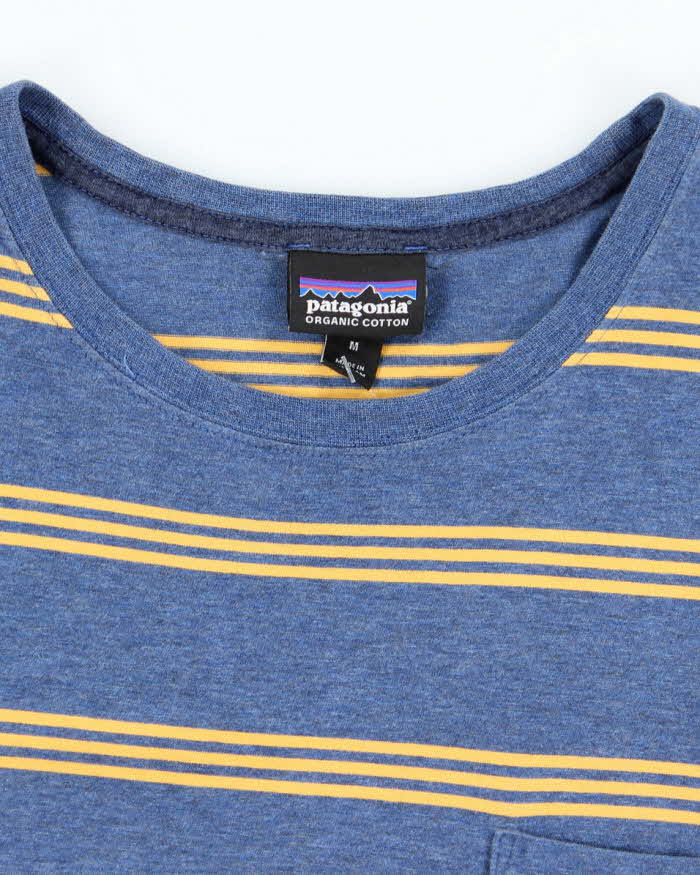Vintage 00s Patagonia Striped T-Shirt - M