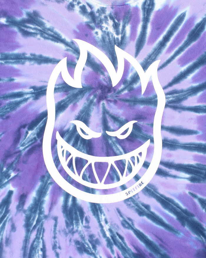 Vintage 00s Spitfire Tie-Dye T-Shirt - M