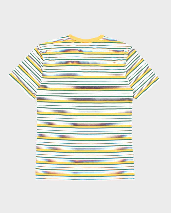 Vintage Champion Striped T-Shirt - S
