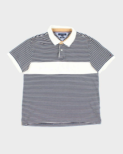 Vintage Tommy Hilfiger Striped Polo Shirt - XL