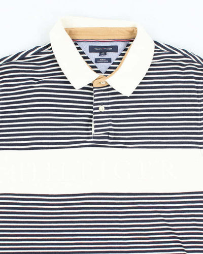 Vintage Tommy Hilfiger Striped Polo Shirt - XL