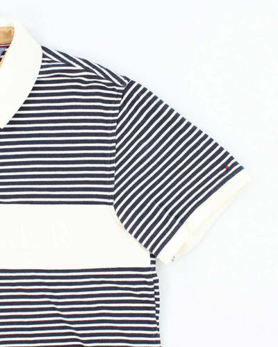 Vintage Tommy Hilfiger Striped Polo Shirt - XL