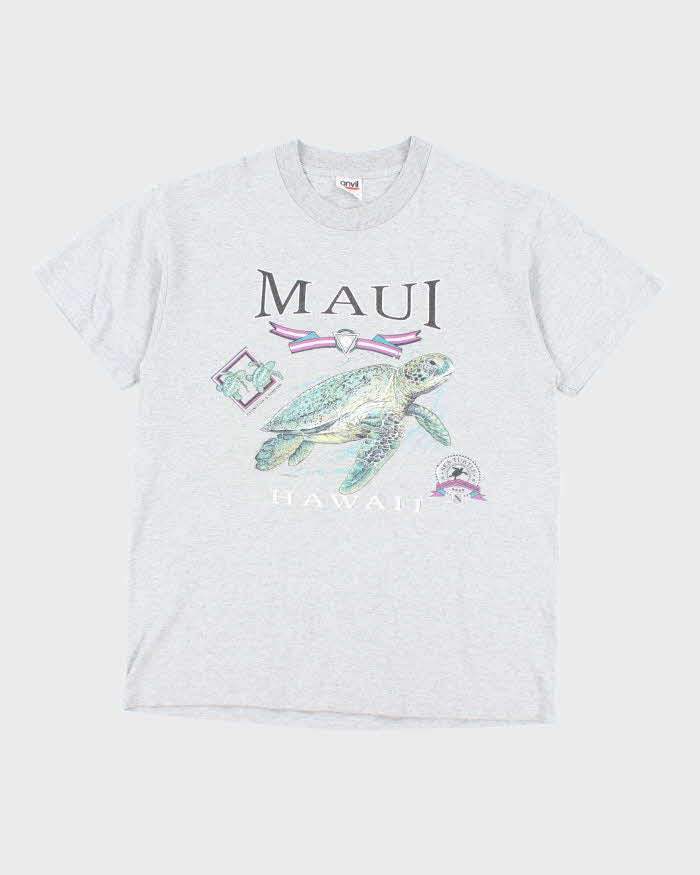 Vintage 90s Maui Hawaii Single Stitch Graphic T-Shirt - L