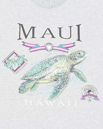 Vintage 90s Maui Hawaii Single Stitch Graphic T-Shirt - L