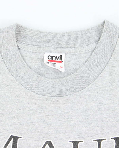 Vintage 90s Maui Hawaii Single Stitch Graphic T-Shirt - L