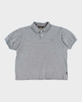 Vintage Wrangler Grey Polo Shirt - M