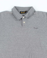 Vintage Wrangler Grey Polo Shirt - M