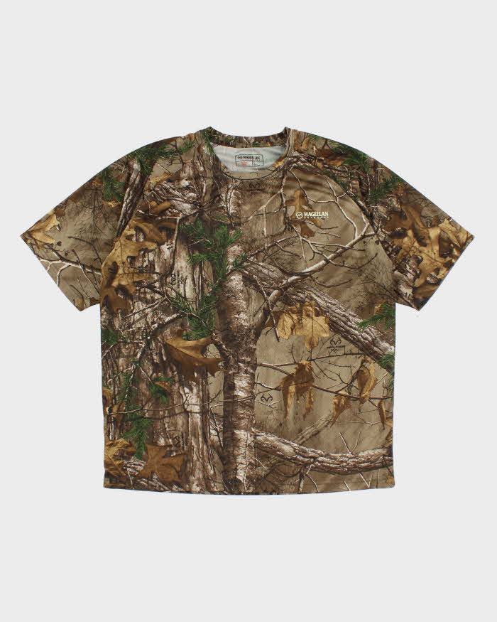Vintage 00s Magellan Realtree Camouflage T-shirt - L