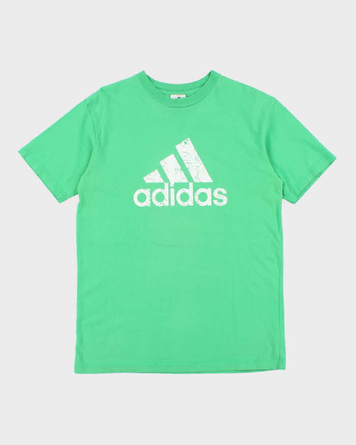 Vintage Adidas Green T-shirt - L