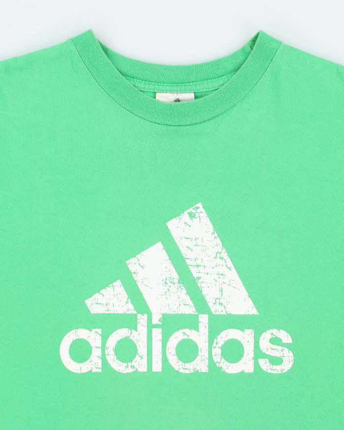 Vintage Adidas Green T-shirt - L