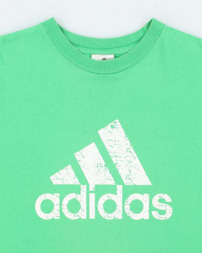 Vintage Adidas Green T-shirt - L