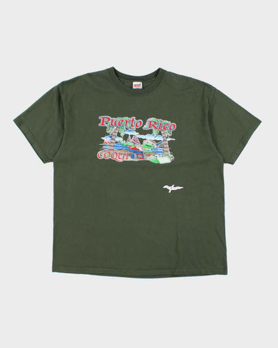 Vintage Puerto Rico Graphic T-shirt - XL
