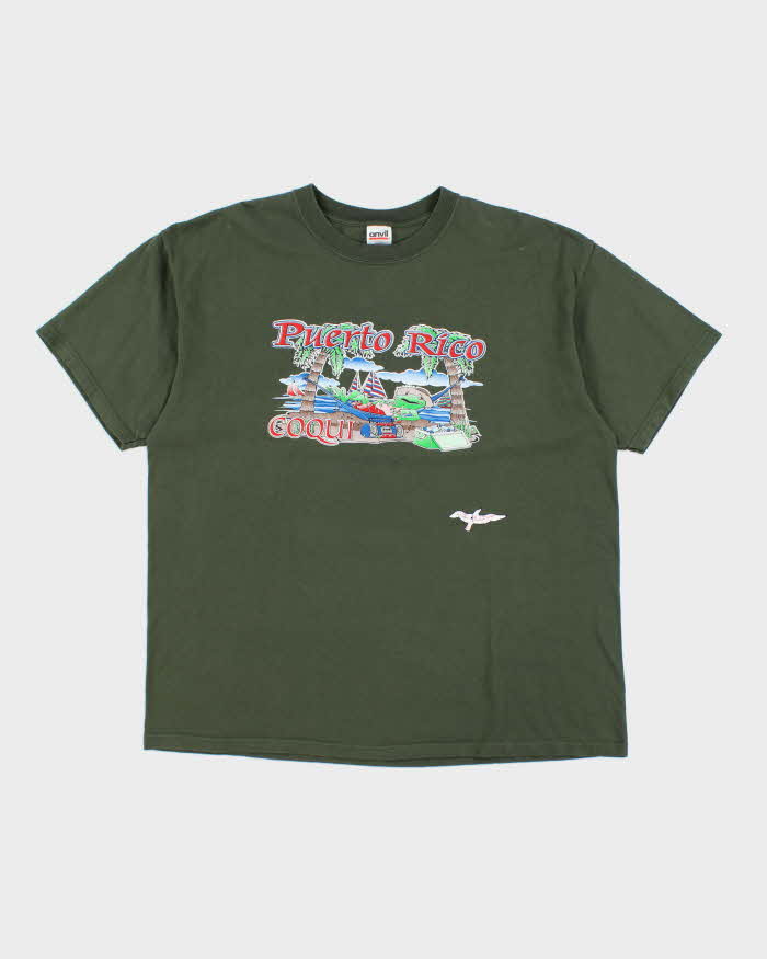 Vintage Puerto Rico Graphic T-shirt - XL