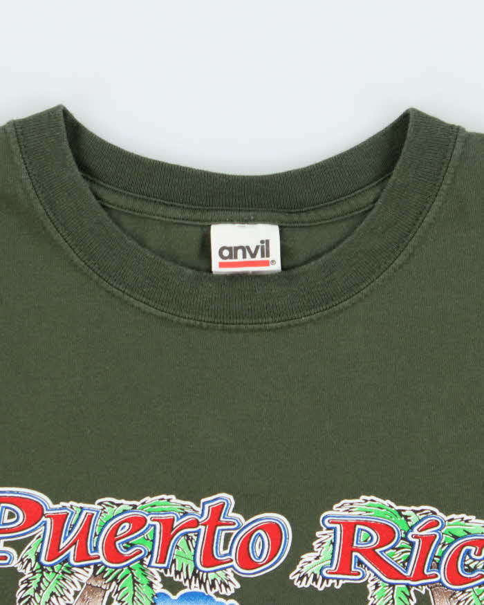 Vintage Puerto Rico Graphic T-shirt - XL